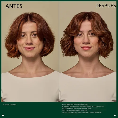 Vista 4 de Aveda Be Curly Advanced Shampoo Moisturizing Shampoo for Curly, Coily, Wavy Hair Gently Cleanses, Removes Build Up Fights Frizz Sulfate