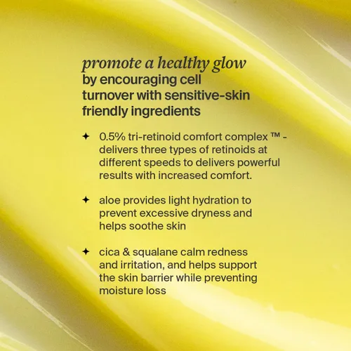 Vista 4 de Cocokind Gel de retinol avanzado 0.5%, mejora la apariencia de líneas finas y textura desigual sin irritación, aloe y cica para prevenir