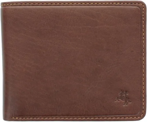 Vista 3 de Toscana Collection Francesca Cartera de piel con protección RFID TSC46, Beige Bronceado, Billetera para dinero en efectivo y monedas