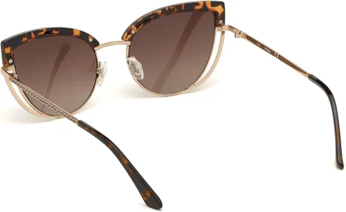 Vista 4 de Guess GU7622 - Gafas de sol para hombre, montura Havana oscura, lentes marrón degradado, lente 2.126in GU76225452F