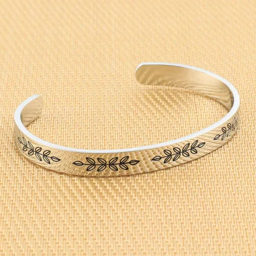 Vista 5 de M MOOHAM Pulseras para mujeres y niñas, pulsera de mantra divertida, regalos de joyería inspiradora para mejor amiga, mamá, hija, hijo, hermana