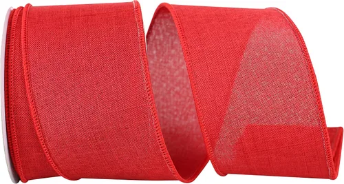 Vista 49 de Cinta Reliant Ribbon 92573W-031-09K para borde con alambre Everyday Linen Value, 1-1/2 pulgadas x 50 yardas, color negro