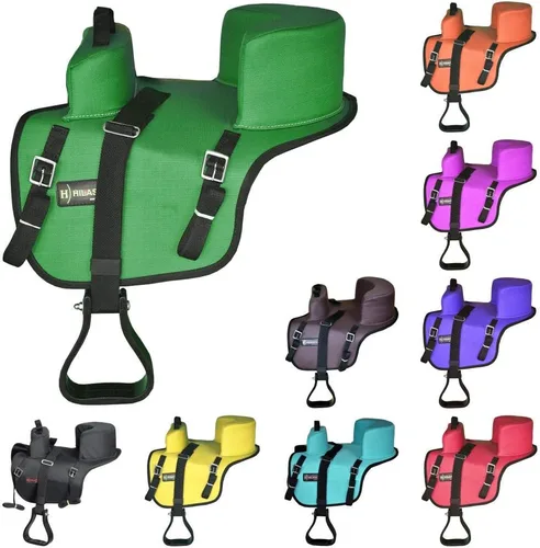 Vista 14 de HILASON Western Horse - Asiento para niños, diseño clásico compatible con caballos