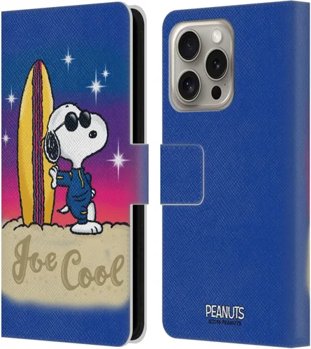Vista 76 de Head Case Designs Funda de piel con licencia oficial de Peanuts Beach Surf Snoopy Boardwalk Airbrush compatible con Apple iPhone 11