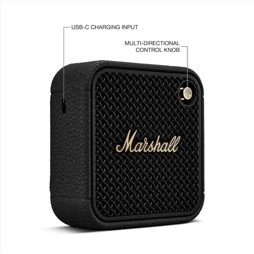 Vista 7 de Marshall Willen II Altavoz portátil Bluetooth - Negro y latón