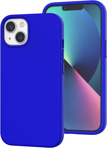 Vista 164 de Funda de silicona líquida compatible con iPhone 12 Pro Max 6.7 pulgadas, funda de gel de protección completa con forro de microfibra, funda