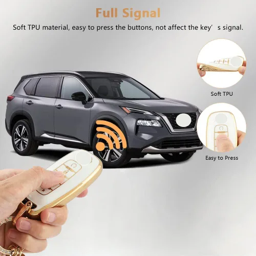Vista 5 de PIFOOG Funda para llavero Rogue con 5 botones Pathfinder SL Platinum, funda para llaves de coche, accesorios de protección, accesorios de protección
