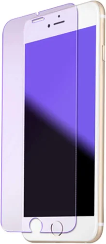 Vista 10 de Protector de pantalla anti azul para iPhone 5/5s/5c, 2.5D Edge 9H Película protectora de vidrio templado para iPhone SE (2016)-4