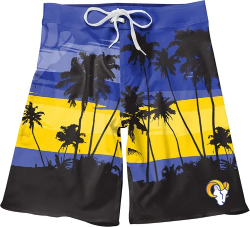 Vista 32 de FOCO Bañador con logotipo del equipo de la NFL para hombre Sunset