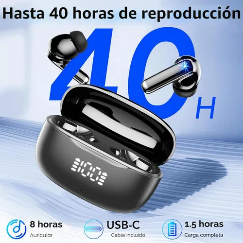 Vista 7 de Auriculares de traducción AI en tiempo real, 134 idiomas Traductor Negro
