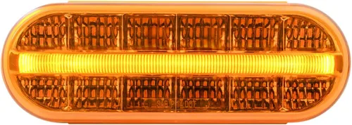 Vista 2 de GG Grand General 74850 Luz sellada (Oval Prime Spyder Amber 14 LED)