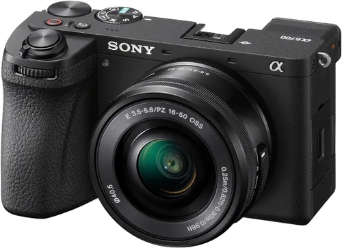 Vista 2 de Sony Alpha 6700 – APS-C - Cámara con lente intercambiable con sensor de 26 MP, video 4K, reconocimiento de sujetos basado en IA, grabación en Log