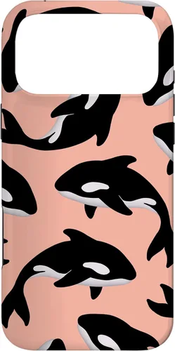 Vista 22 de Orca Whale Ocean Pattern - Carcasa para iPhone 17