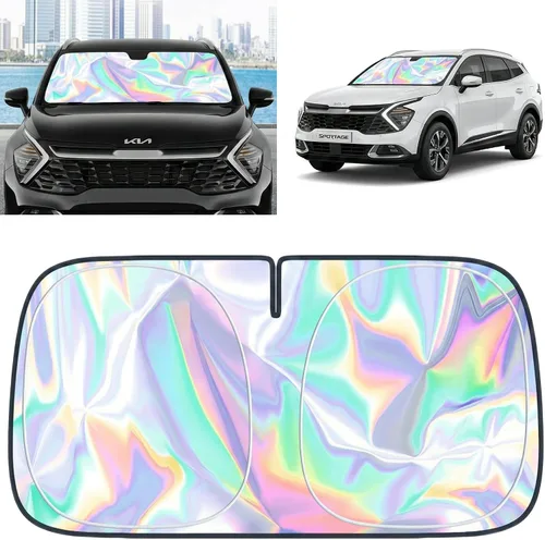 Vista 18 de Parasol para parabrisas BMW X1 E84 2016-2026 – Cubierta plegable para parabrisas X1 E84, accesorios para proteger el coche de los rayos del sol