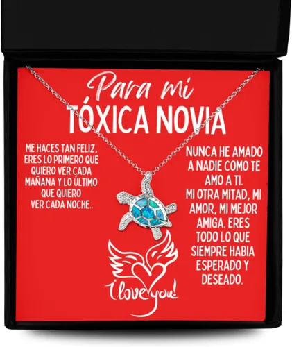 Vista 9 de Cadena de oro para Novia con mensaje personalizado, regalo de aniversario de boda o Navidad
