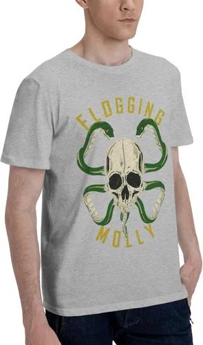 Vista 3 de Camiseta clásica de manga corta para hombre para todas las estaciones