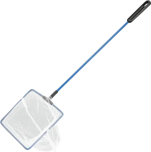 Vista 6 de AQUANEAT Aquarium Fish Net, Small Fish Tank Cleaning Net, Food Wastes Skimmer for Small Ponds and Pools