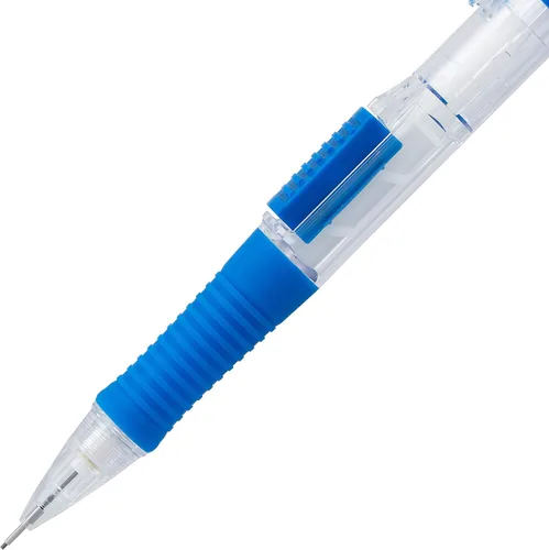 Vista 33 de Pentel QUICK CLICK - Portaminas mecánico (0.7mm), cuerpo verde, caja de 12 lápices (PD217D)