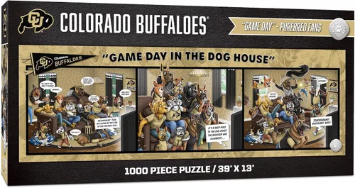 Vista 8 de YouTheFan NCAA Game Day in The Dog House - Rompecabezas de 1000 piezas
