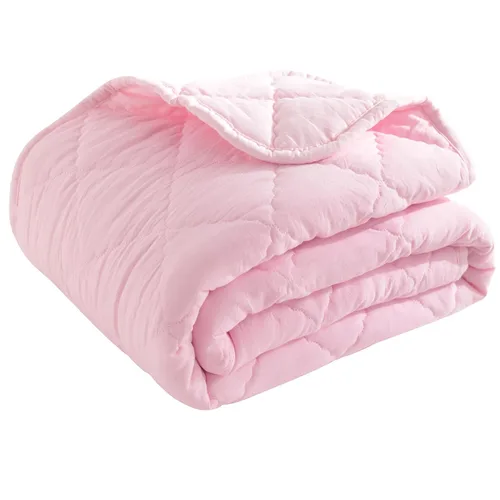 Vista 14 de BEDSUM - Edredón de microfibra para cuna, 39 x 47 pulgadas, color aguamarina Lightweight Toddler Blanket for Boys Girls Nursery, Machine Washable