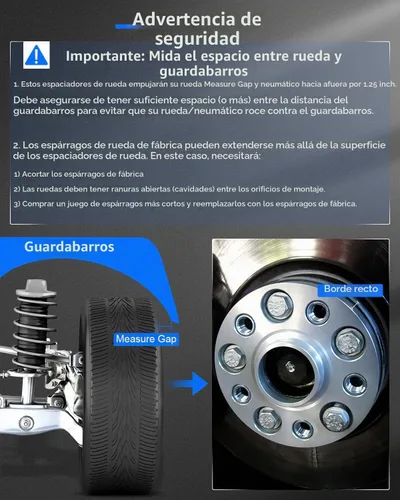 Vista 7 de ECCPP 4 adaptadores de espaciadores de rueda de 4 lengüetas de 1 pulgada, conversión de 4x110 a 4x137 10x1.25 2.913 in para 2007-2016 para Rancher