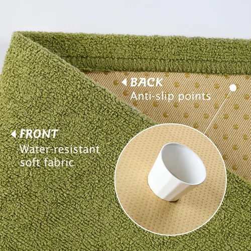 Vista 4 de PuTian Funda de sofá 100% impermeable para perros, antiarañazos, lavable, antideslizante, manta de funda de 2 cojines para sofá silla reclinable