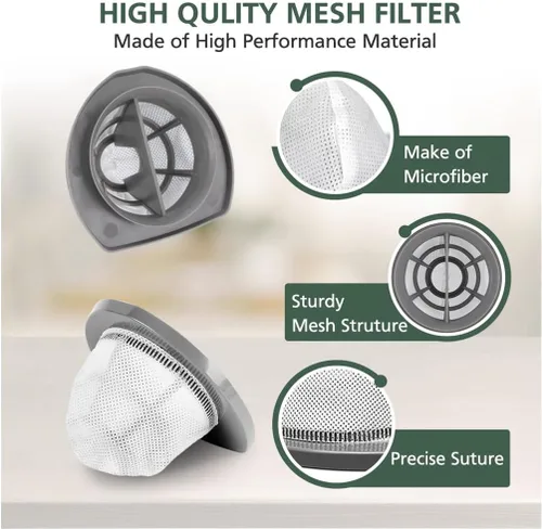 Vista 4 de XIBANY Piezas de repuesto Filtro HEPA compatible con Bissell 2033 20331 20333 20339 Accesorios de aspiradora Filtros de aspiradora