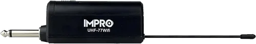 Vista 3 de ImPro UHF-77Wifi Profesional UHF Sistema de micrófono inalámbrico (negro)