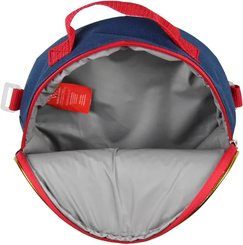 Vista 5 de DC Comics Wonder Woman mochila para almuerzo, estuche para lápices, cordón, juego de 5 piezas