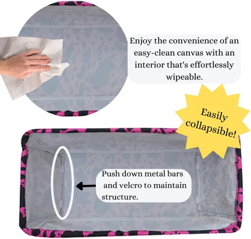 Vista 400 de NGIL Bolsa de comestibles reutilizable extra grande plegable de gran tamaño para comestibles, almacenamiento, picnic, playa, Estampado