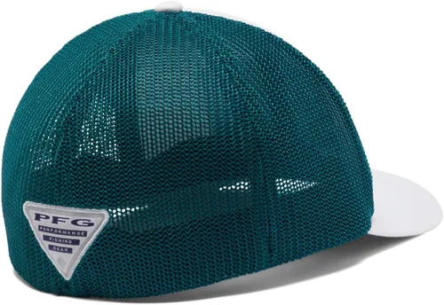 Vista 107 de Columbia Gorra de bola de malla Bandera antigua de malva/blanco/pescado