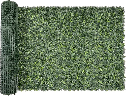 Vista 10 de Bybeton Pantalla de Cerca de Privacidad de Hiedra Artificial - 40" X 80" Anti-UV Hojas Falsas Enredaderas - Privacidad para Patio Balcón, Jardín