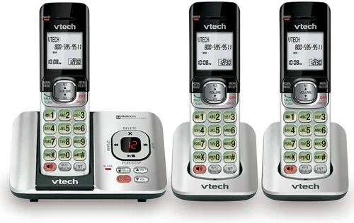 Vista 13 de Teléfono inalámbrico VTech DECT 6.0, Plateado
