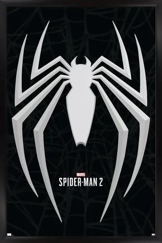 Vista 8 de Trends International Marvel's Spider-Man 2 - Póster de pared con icono de Peter Parker, 22.4 pulgadas de largo x 14.7 pulgadas de ancho, versión