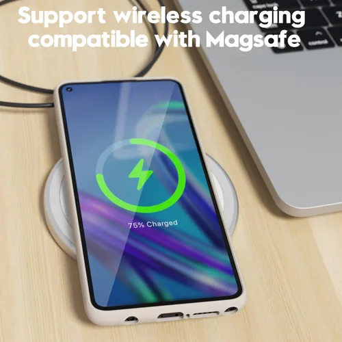 Vista 7 de oakxco para Motorola Moto G Stylus 5g 2021 Funda de teléfono de silicona líquida, delgada y suave, de goma de caucho, TPU, cubierta simple y lisa
