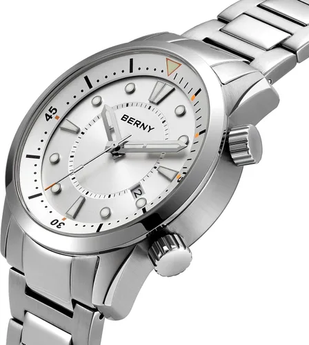 Vista 2 de BERNY Dive Watch for Men 20ATM Waterproof