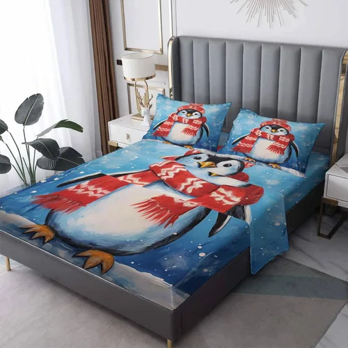 Vista 33 de Juego de sábanas tamaño individual con águila calva, sábanas de cama de águila, microfibra suave y bolsillo profundo y sábanas estampadas sin