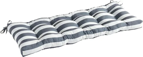 Vista 38 de Greendale Home Fashions Cojín de banco para exteriores de 51 pulgadas, Adobe Stripe