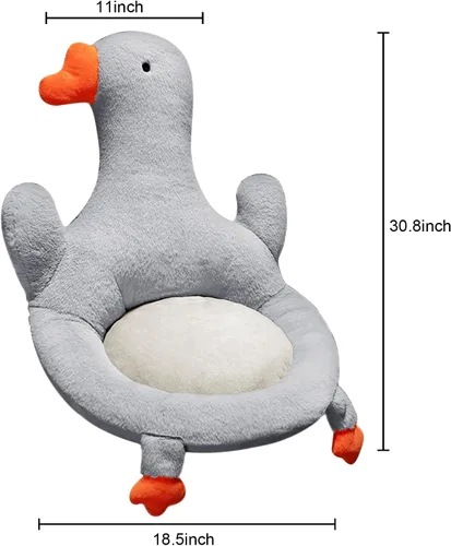 Vista 5 de Cojín para silla de juegos de dibujos animados, suave y acogedor, antideslizante, con soporte de cintura extra para niños y adultos, cojín de suelo