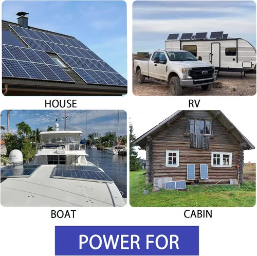 Vista 6 de Kit de panel solar de 100 vatios y 12 voltios, módulo monocristalino, controlador de carga de 10 A para RV, barcos, remolques, cámper, sistema fuera