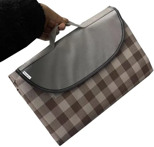 Vista 11 de PUPOPIK Manta de picnic para playa, tapete de picnic de 80 x 60 pulgadas, impermeable, plegable, manta familiar, manta portátil grande de picnic