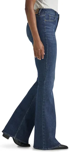 Vista 2 de Lee - Jean Legendary, acampanado de tiro medio para mujer