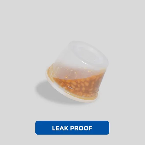Vista 7 de Freshware Paquete de 50 recipientes de almacenamiento de alimentos de 8 onzas y 36 unidades, 86 recipientes de plástico sin BPA con tapas, a prueba