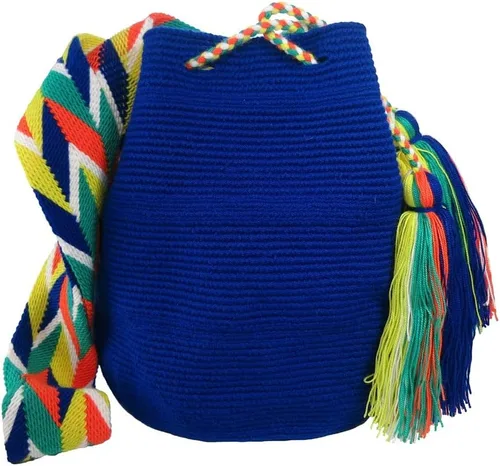 Vista 2 de A través del charco, auténticas bolsas de mochila Wayuu colombianas - Múltiples opciones