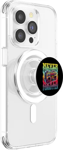 Vista 3 de Vintage Boombox Retro Radio 80's 90's Music Lover PopSockets MagSafe PopGrip para iPhone