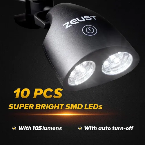Vista 3 de Sirius 1.0 - Luz de parrilla para parrilla al aire libre – Ahumador LED brillante y accesorios de barbacoa – Luces esenciales para barbacoa – Lo