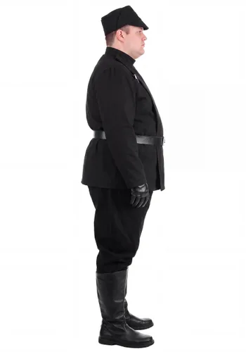 Vista 4 de Disfraz de Oficial Imperial Negro Star Wars Talla Plus para Hombre Multicolor