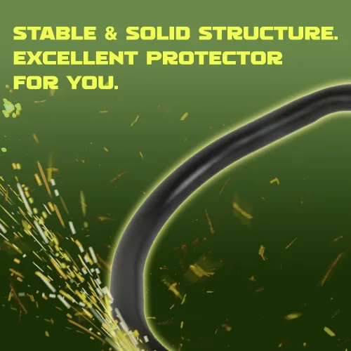 Vista 3 de Green-L Protector de motor negro opaco para Harley Sportster XL1200 XL883 2004-2022