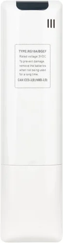 Vista 5 de RG10A-BGEF Reemplazar Remoto Compatible con Midea Aire Acondicionado RG10A (B2S)/BGEF RG10L1 (2HS)/BGEF