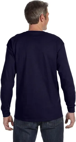 Vista 4 de Hanes Tagless 6.1 Long Sleeve T-Shirt